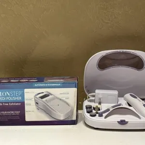 Salon Step Pedi-Polisher & Homedics Pedicure Kit