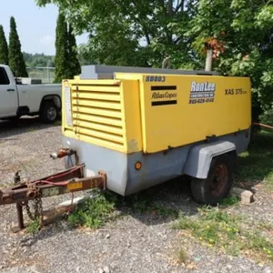 2012 Atlas Copco XAS 375 CD^ Tow Behind Air HOP-07