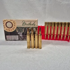 BOX OF .270 WEATHERBY MAG AMMUNITION