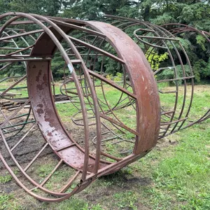 Round Bale Hay Feeder Rings (x3)