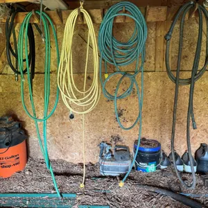 Shop Vac, Extension Cords, Garden Hoses & Miscellaneous Farm Supplies Lot