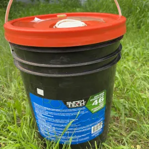 Pail of Super Tech AW 46 Hydraulic Oil