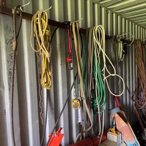 Assorted Wire Rope, Hoses, Come-Along & Rigging Equipment Lot