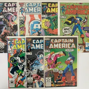 Captain America Bronze & Copper Age Group of 7 (1985-1986)