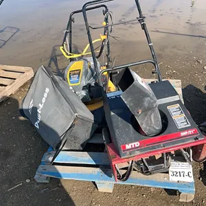 MTD 3HP 21" WALK BEHIND SNOWBLOWER, CUB CADET 6.75 HP SP MOWER w/ CATCH BAG