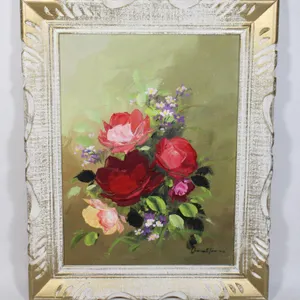 FLOWER OIL PAINTING - ORIGINAL