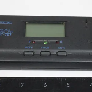 SEIKO ST-727 TUNER ACOUSTIC AND ELECTRIC GUITAR AN