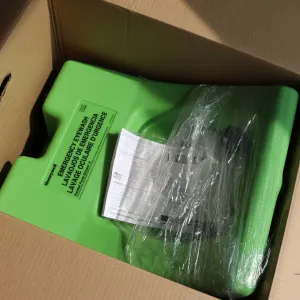 New in box Honeywell Emergency Eyewash station, does not include solution