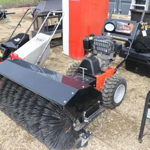 Ariens 936PB gas powered sweeper, Serial 0810055, Tecumseh Enduro XL 9hp motor, Starts and stops, ha