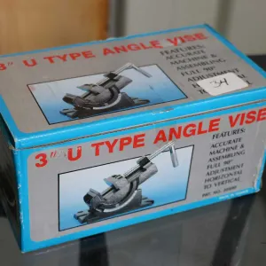 3" U Type angle vise, appears new in box