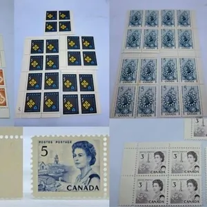 Quantity of collector stamps: 1966 Canada 5-Cent