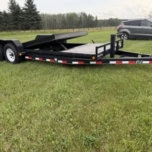 2014 PJ 21' Gravity Tilt Deck Trailer