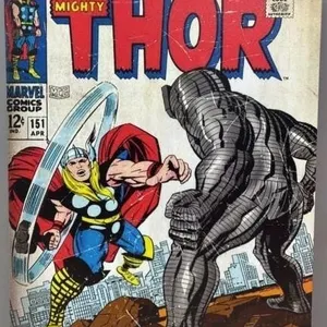 Decorative Tin Sign - The Mighty Thor.