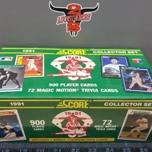 SEALED Score 1991 Baseball Card Set.