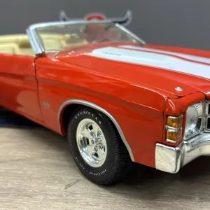Maisto 1:18 1971 Chevrolet Chevelle. Windshield