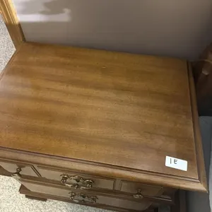 24x17x24 Sumter cabin co. end table 2 drawer