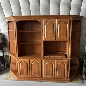 4 Piece Wood Wall Unit