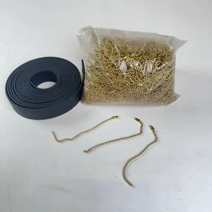 BELR WEBBING 10 FEET & BRASS BALL CHAIN LOOPS
