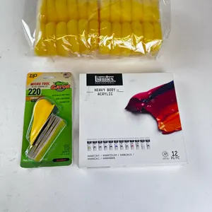 NEW ACRYLIC PAINT SET & MINI SANDING BLOCK