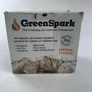 Greenspark all natural fire starter 1 box