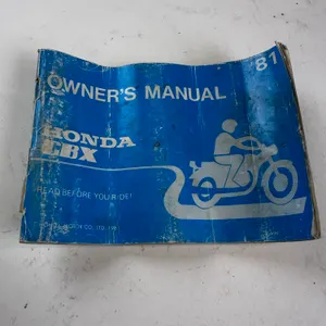 Owners Manual Honda CBX