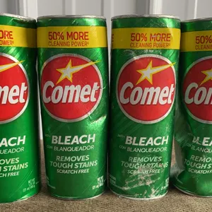*NEW* 4 Comet w/ Bleach, 21 OZ Each