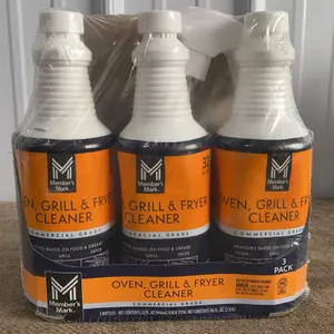 **NEW** Member's Mark Oven, Grill, & Fryer Cleaner Commercial Grade, 32 OZ Each