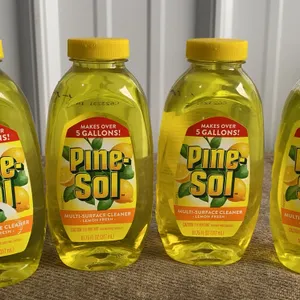 *NEW* 4 Pine-Sol Lemon Fresh Multi-Surface Liquid Cleaner, 10.75 OZ Each