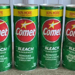 *NEW* 4 Comet w/ Bleach, 21 OZ Each