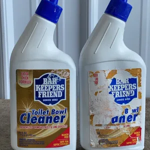 *NEW* 2 Bar Keeper's Friend Extra Thick, Bleach Free, Toilet Bowl Cleaner, 24 OZ Each