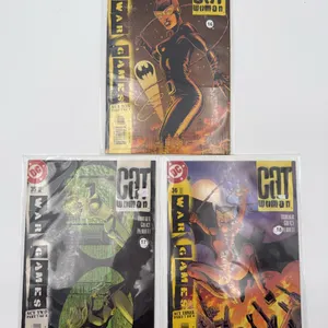 Set of 3 DC Comic Books Cat Woman Issues 34-36