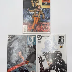 Set of 3 DC Comic Books Cat Woman 15, 16, 21