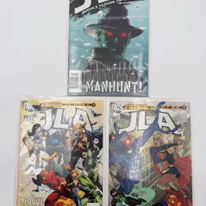 Set of 3 DC Comic Books JLA Justice League of America
