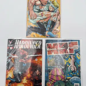 Set of 3 Comic Books Valiant, Harbinger, Magnus MRF