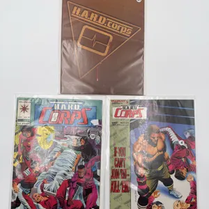 Set of 3 Valiant Comic Books H.A.R.D. Corps