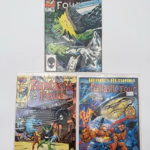 Set of 3 DC Comic Books Fantastic Four