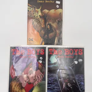 Set of 3 Comic Books The Boys Dear Becky