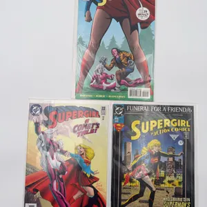 Set of 3 DC Comic Books Supergirl