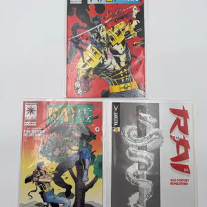 Set of 3 Valiant Comic Books RaI