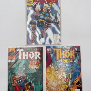Set of 3 Marvel Comic Books The Mighty Thor