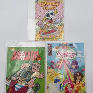 Set of 3 Comic Books Grimmis Dinosaurs, Strawberry Shortcake