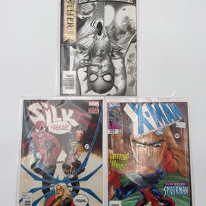 Set of 3 Marvel Comics Spider-Man X-Man, Silk