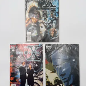 Set of 3 Comic Books Topps The X Files