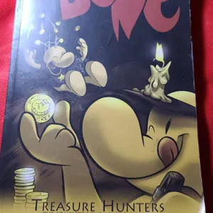 Bone Volume Eight: Treasure Hunters by Jeff Smith, Softcover (2002) Cartoon Books Complete Adventure