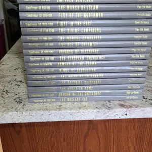 Time-Life Books Complete 18-Volume TimeFrame Series, World History Illustrated Hardcovers Set 1987-1