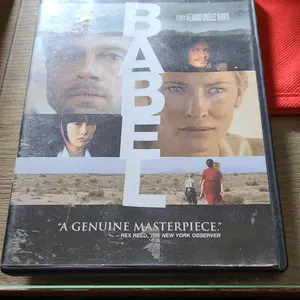 Babel 2006 DVD Paramount Widescreen Edition Starring Brad Pitt Cate Blanchett Gael García Bernal R R