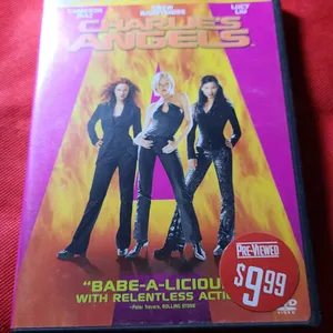 Charlie's Angels Special Edition DVD, Blockbuster Pre-Owned, 2001 Columbia Pictures, Complete Case &