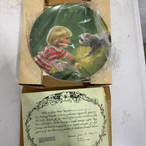Vintage Donald Zolan Limited-Edition Collector Plate