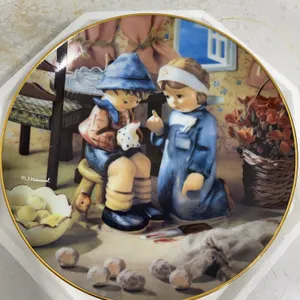 Vintage M.I. Hummel Porcelain Collector Plate