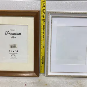 2 Assorted Picture Frames 11X14